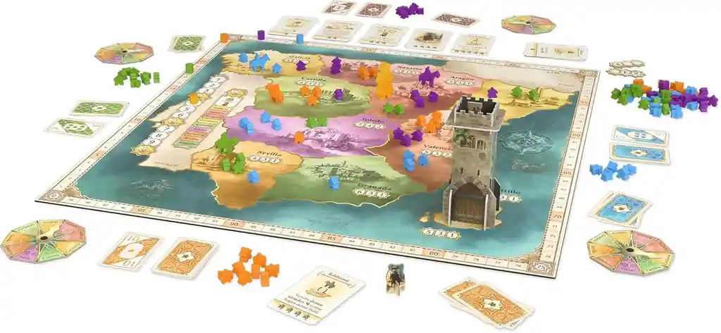Juego De Mesa Estrategia Y Control El Grande Para Niños