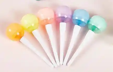 Kit De Resaltadores Bom Bom Bum 6 Unidades Color Pastel