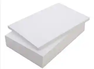 Hojas De Resma Color Blanco Tamaño Oficio Individuales