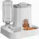 Comedero Automático 2 En 1 Universal Para Mascotas Con Bebedero Y Dispensador De Comida Para Gatos Y Perros