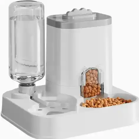Comedero Automático 2 En 1 Universal Para Mascotas Con Bebedero Y Dispensador De Comida Para Gatos Y Perros