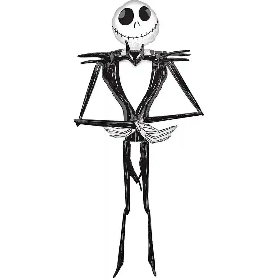 Halloween Globo Metalizado Grande Jack Skellington