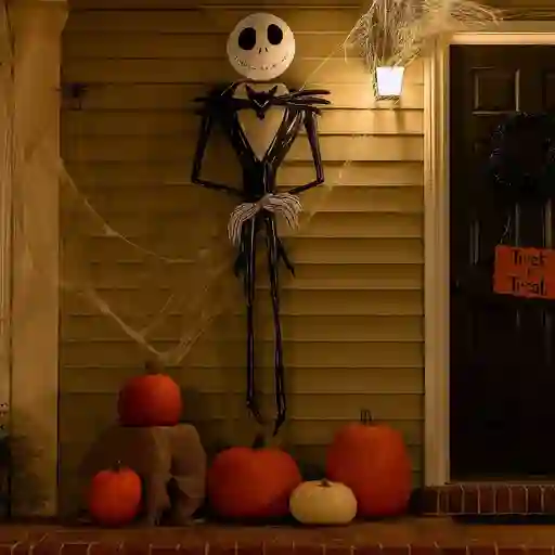 Halloween Globo Metalizado Grande Jack Skellington