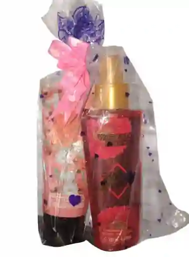 Kit Victorias Secret Crema 75 Ml + Splash 125ml Total Attraction