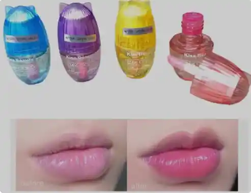 Magic Lip Gloss Magico Hidratante 24 Gold Marca Kiss Beauty Forma De Gatito