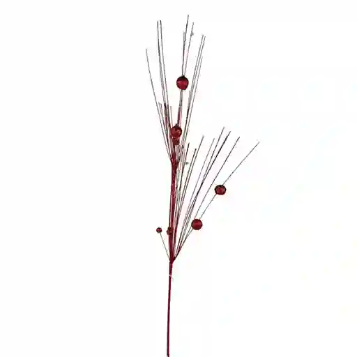 Rama Navideña Santini 91x4x2cm Rojo