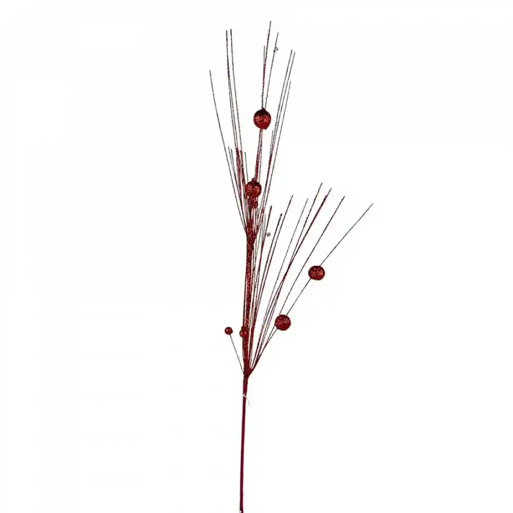 Rama Navideña Santini 91x4x2cm Rojo