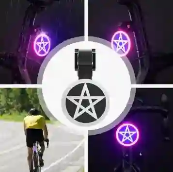 Linterna Luces Para Bicicleta Led Tail Lamp- Usb