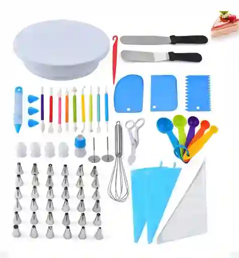 Kit Pastelero / Repostería 66 Piezas - Set Profesional Completo