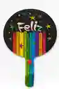 Bomba Globo Metalizado Forma De Circulo Con Letrero De Feliz Cumpleaños Variedad De Diseños Para Decoracion De Fiestas Niño O Hombre O Mujer
