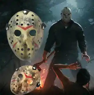Mascara De Halloween Jason Voorhees, Accesorio De Vestuario De Cosplay De Hockey De Terror