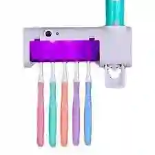 Soporte De Cepillos Y Dispensador De Crema Con Esterilizado