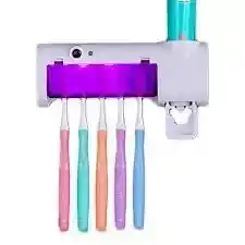 Soporte De Cepillos Y Dispensador De Crema Con Esterilizado
