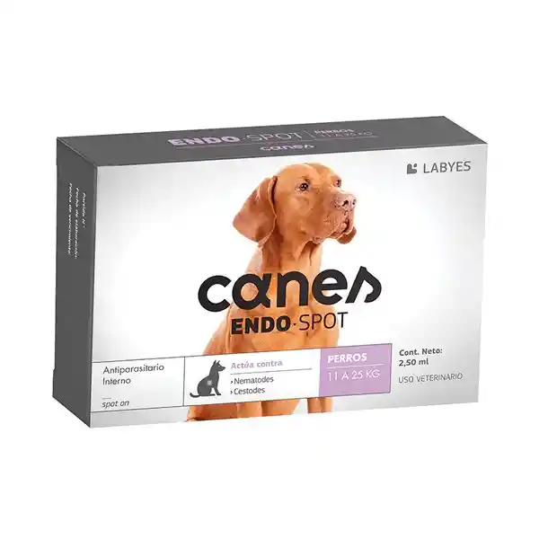 Canes Endo - Spot 11 - 25 Kg X 1 Pipeta X 2.5 Ml