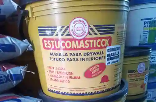 Media Caneca Estuco Masilla Para Drywall