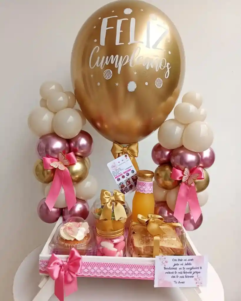 Regalo O Desayuno Perfecto Para Una Sorpresa De Cumpleaños O Aniversario