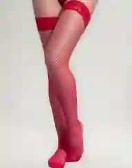 Media Liguer/ Malla Color Rojo Para Disfraz De Halloween Para Mujer