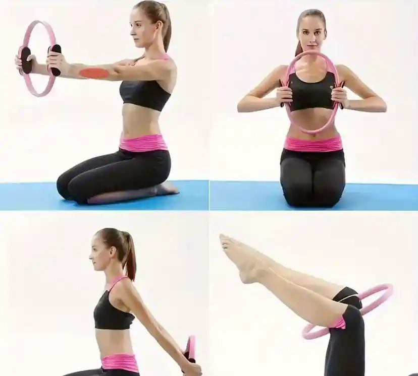 Aro De Pilates- Anillo De Resistencia Para Tonificar Cuerpo Y Pierna - Anillo De Fitness Yoga Pilatess-círculo Elástico Para Entrenamiento En Casa