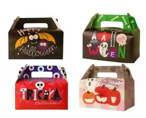 Cajas Halloween X 4 Unds