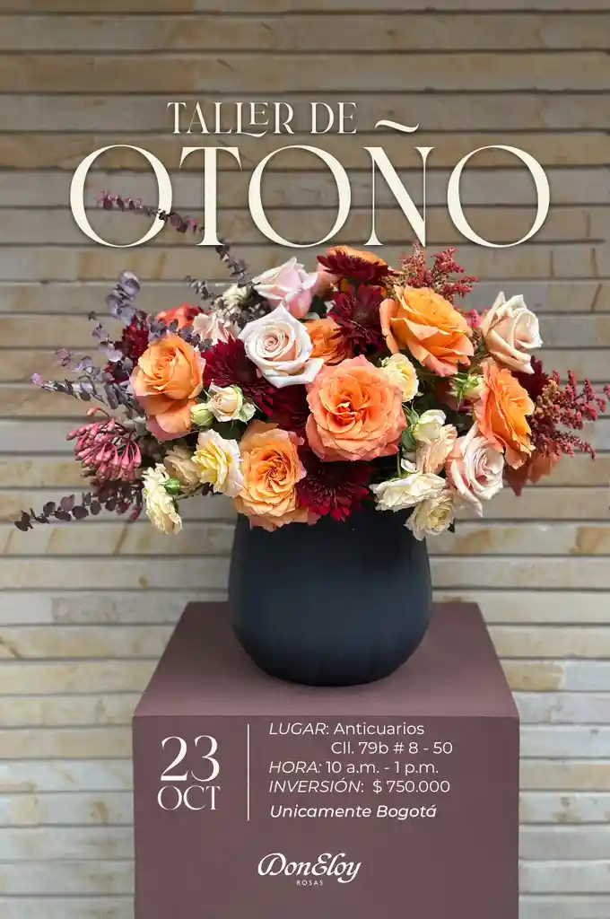 Don Eloy Taller Floral De Otoño