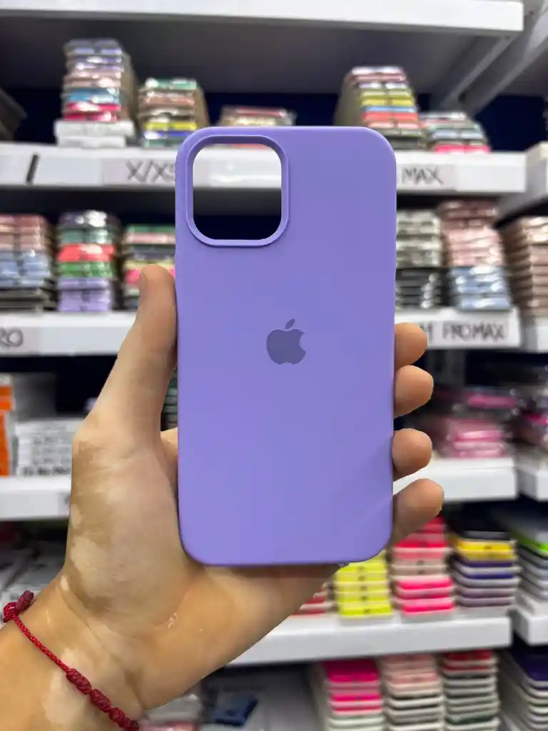 Iphone 14 Pro | Color Lila | Silicone Case | Rigido | Carcasa Protectora | Antihumedad