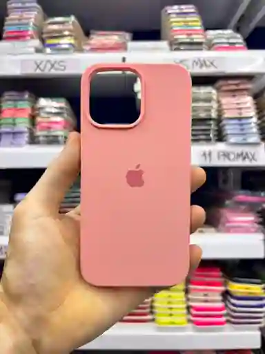 Iphone 14 Plus / 15 Plus | Color Rosa | Silicone Case | Rigido | Carcasa Protectora | Antihumedad