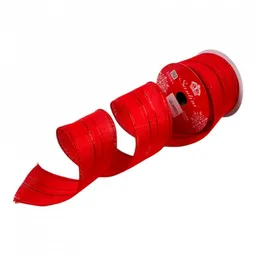 Cinta Santini 10x7cm Rojo Poliester