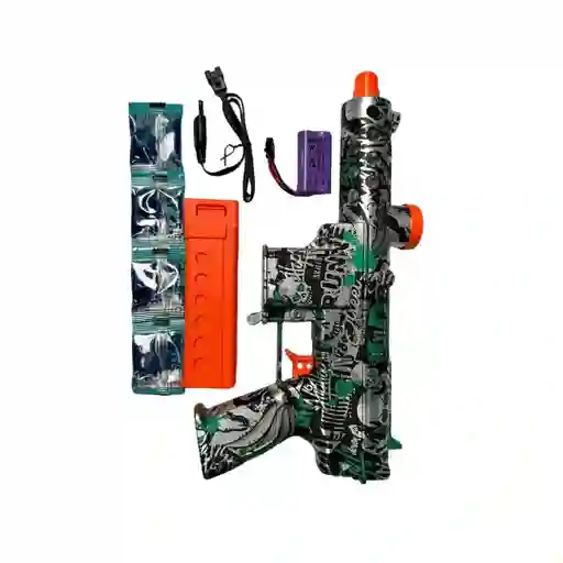 Pistola Hidrogel Gel Orbis Tec-9 Graffiti Style Series