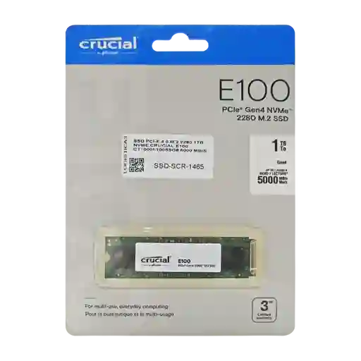 M2 Crucial 1tb E100