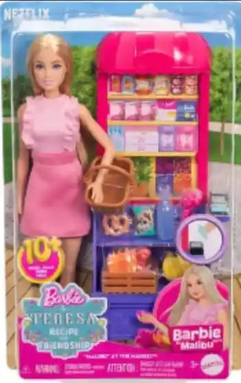 Barbie Teresa Set De Supermercado
