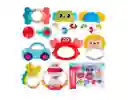 Set De Maracas Sonajeros X9 Uni Estimulacion Bebe Niño Niña