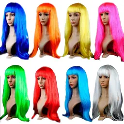 Pelucas Largas De Todos Los Colores