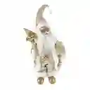 Santa Navideño Santini 13x40cm Gold