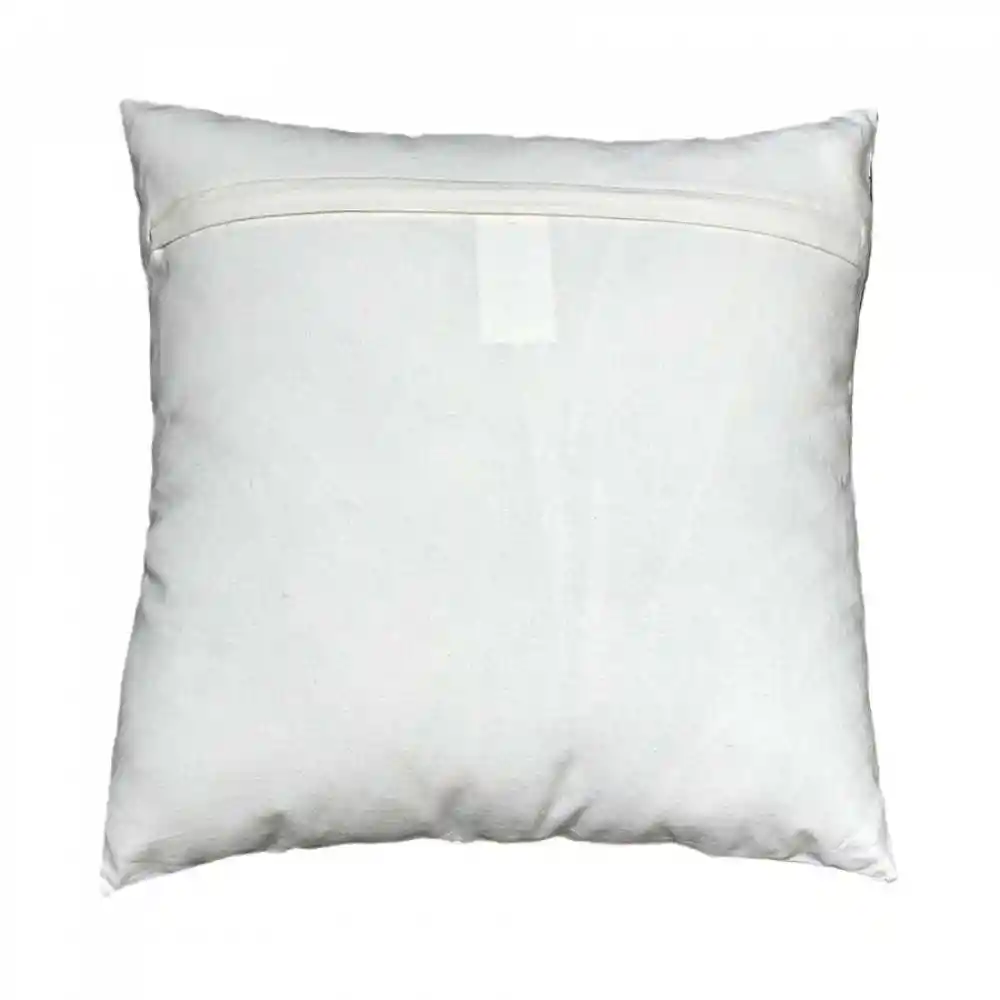 Cojin Expressions Copo Nieve 45x45cm Plateado Algodon