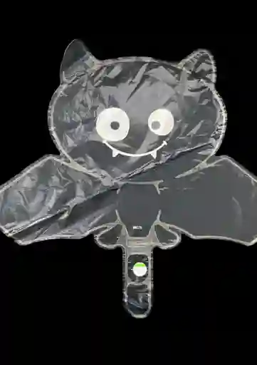 Bomba Globo Metalizado Haloween Diseño De Murcielago Para Decoracion De Fiestas Niño O Hombre O Mujer