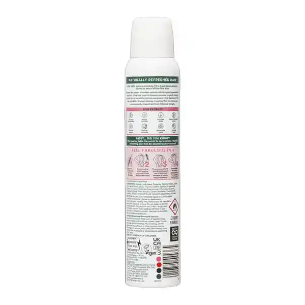 Shampoo Seco Batiste Bamboo Gardenia 200ml