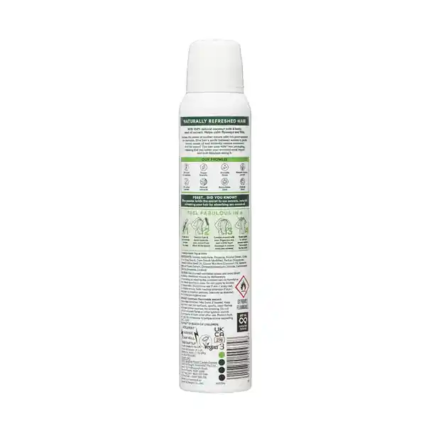 Shampoo Seco Batiste Coconut Milk & Hemp Seed Oil 200ml