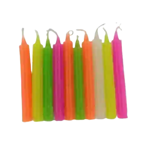Set 30 Velas Navideñas Para La Noche De Velitas