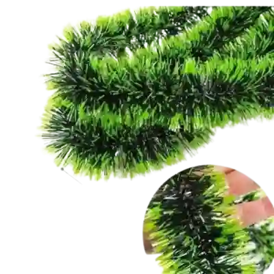 Guirnalda Navideña 5 Metros X3 Und Verde Puntas Verdes