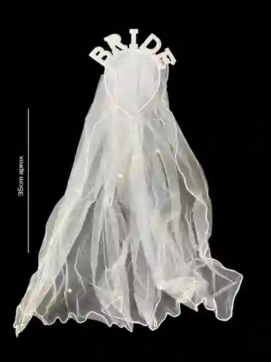 Velo Diadema Bride Para Halloween, Despedida De Soltera, Fiestas, Novia, Hora Loca, Halloween
