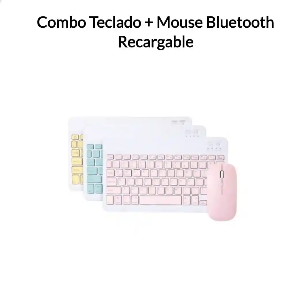 Teclado T Mause Bluetoooth Regargable