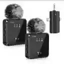 Micrófono Doble F11 Inalámbrico Profesional De Solapa F11 -2