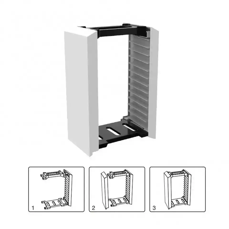 Organizador De Cds Para Juegos De Consolas