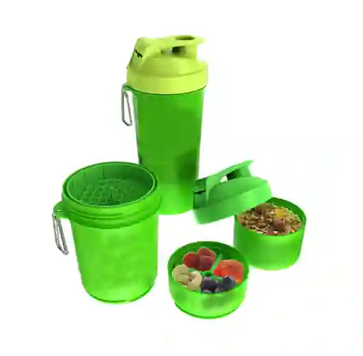 Shaker Profesional Met-rx® Mezclador 500ml Proteina - Verde