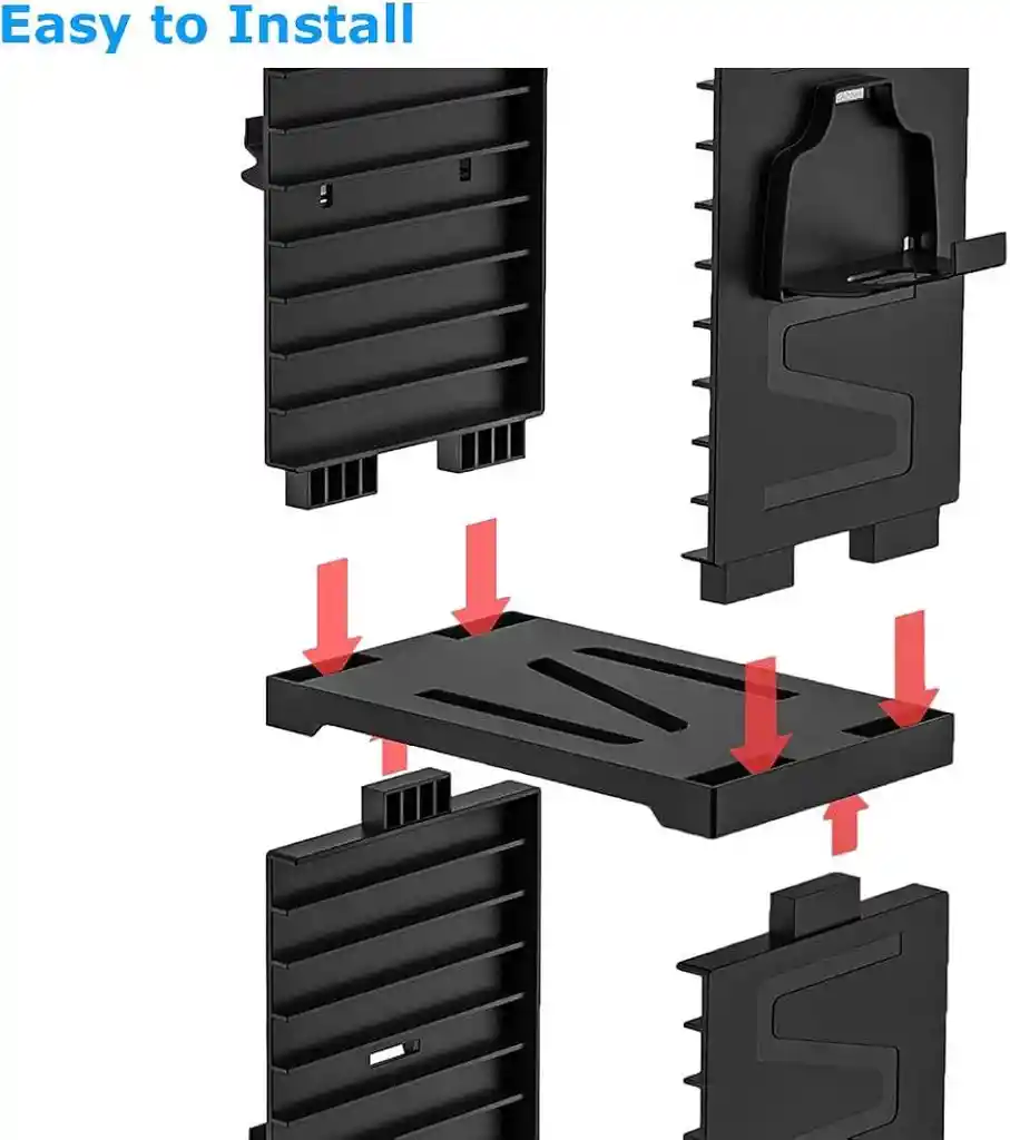 Organizador Para Cds (juegos) Y Soporte Para Control / Mandos