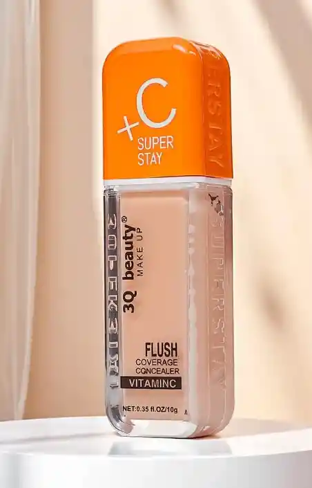Corrector Para Rostro Cara Con Vitamina C Marca Super Stay