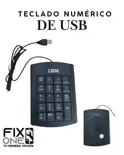 Teclado Usb De Números Alámbrico
