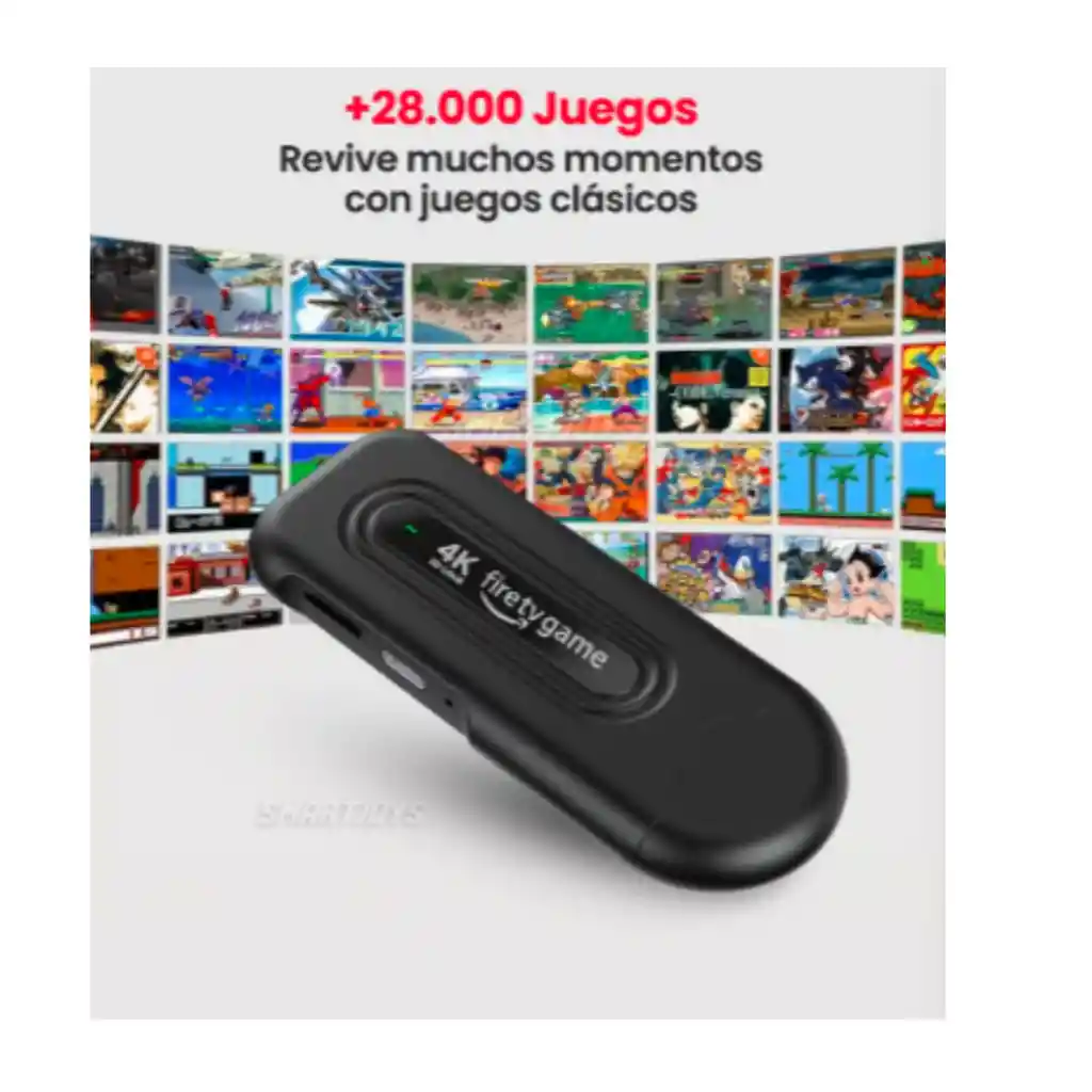 Fire Tv Game Stick 4k Para Juegos Y Streaming En Alta Definicion