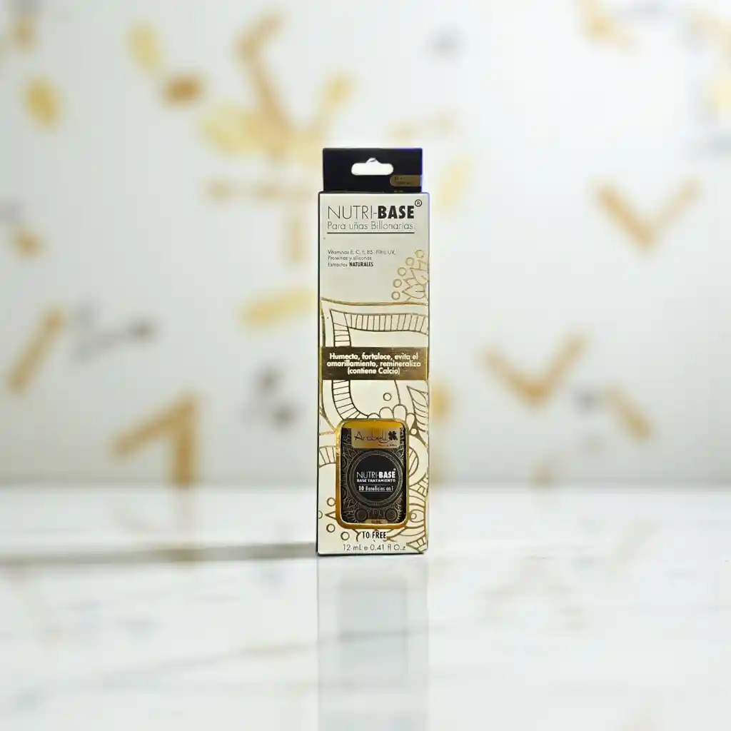 Nutri Base Arobell Uñas Billonarias X 12 Ml Base Tratamiento