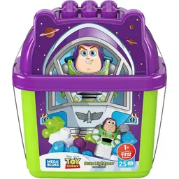Juguete De Construcción Mega Bloks Cubeta De Buzz Lightyear